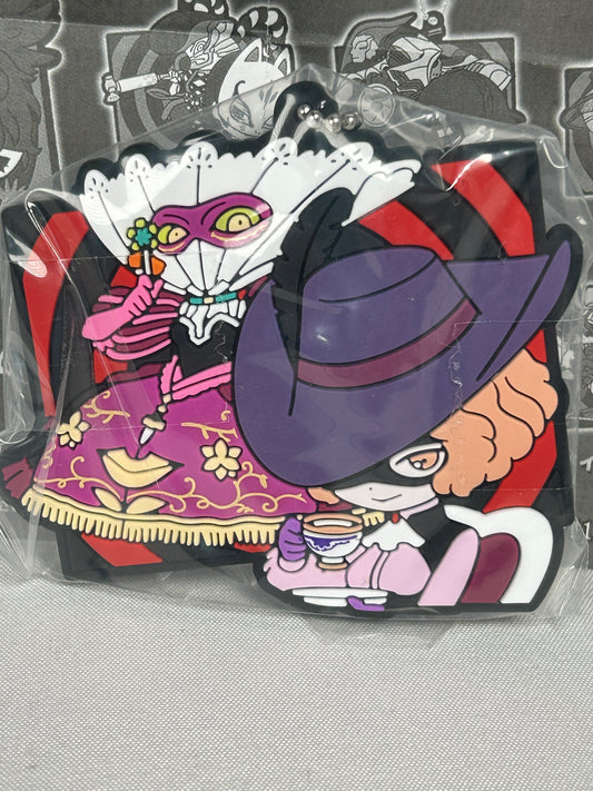 Haru Okumura Noir Rubber Capsule Mascot Keychain Persona 5 The Royal
