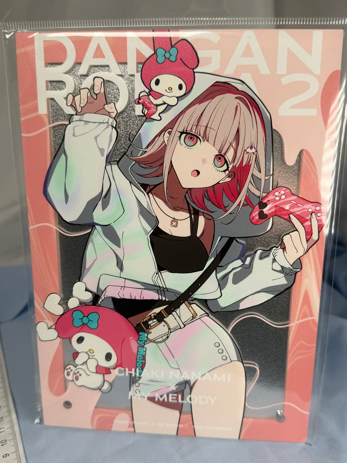 Chiaki Nanami My Melody Large Acrylic Stand Danganronpa 2 x Sanrio Vol 1