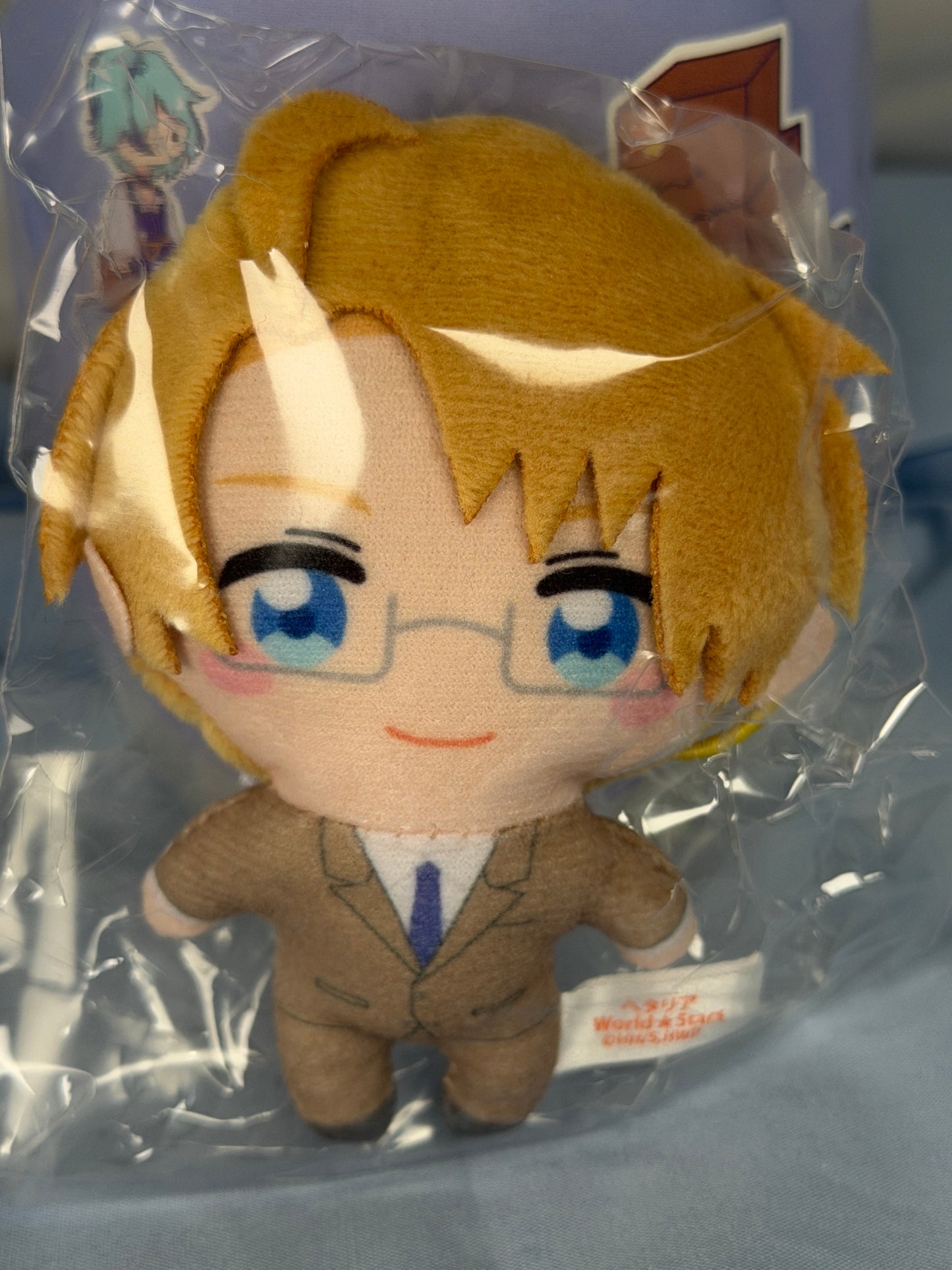 America Plush Keychain Strap Kapukko Friends Hetalia World Stars