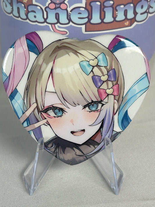 KAngel Heart Button Badge Needy Streamer Overload Popup