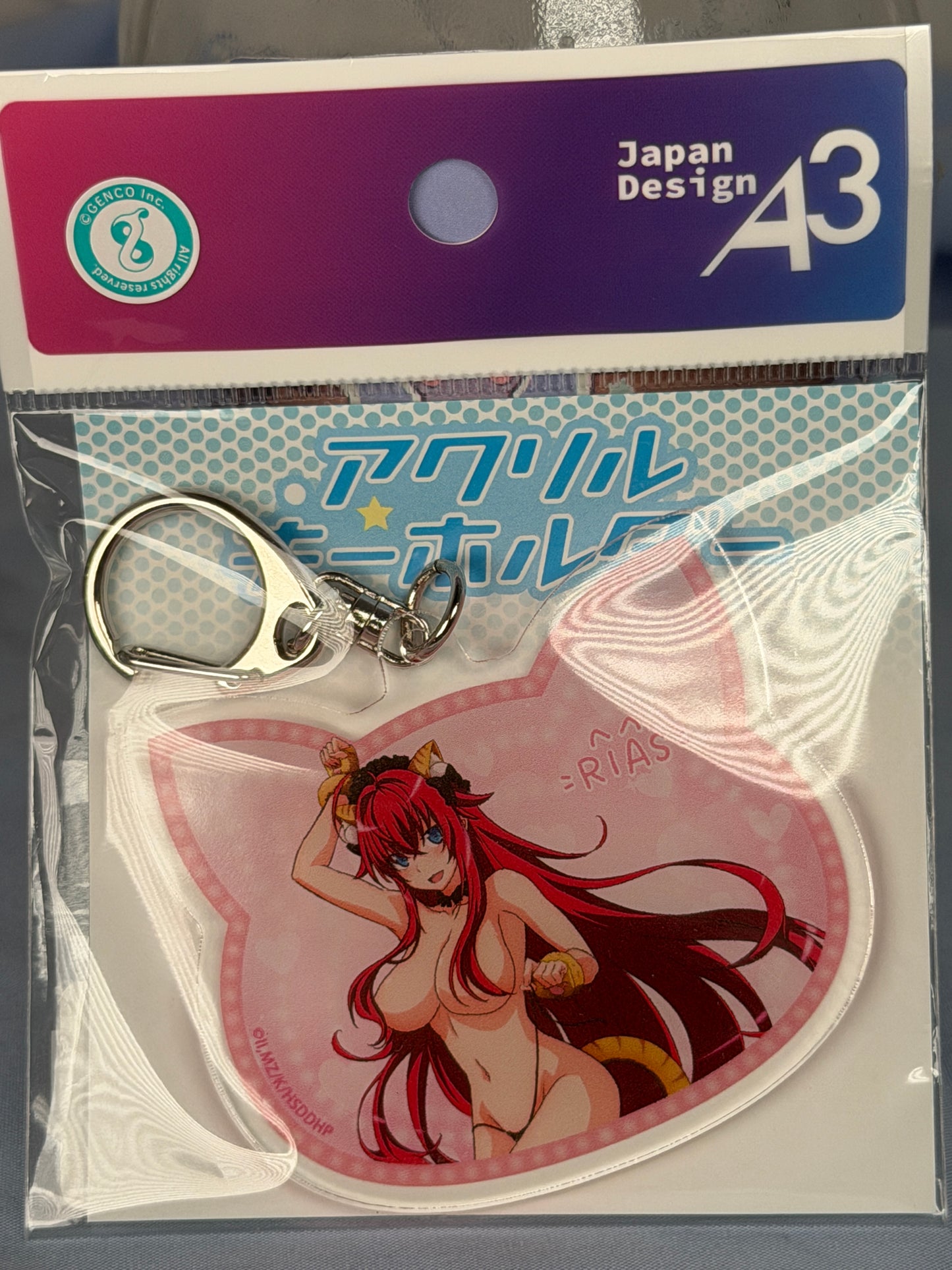 Rias Gremory Cat Bikini Acrylic Keychain High School DxD HERO eeo Lottery