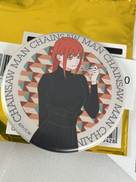 Makima Button Chainsaw Man Café 2023