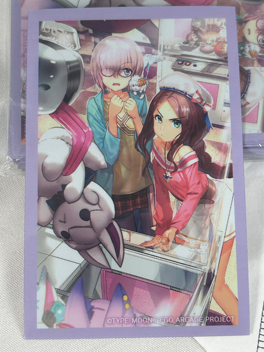 Mash Kyrielight Leonardo Da Vinci Arcade Card Sleeves Fate Grand Order