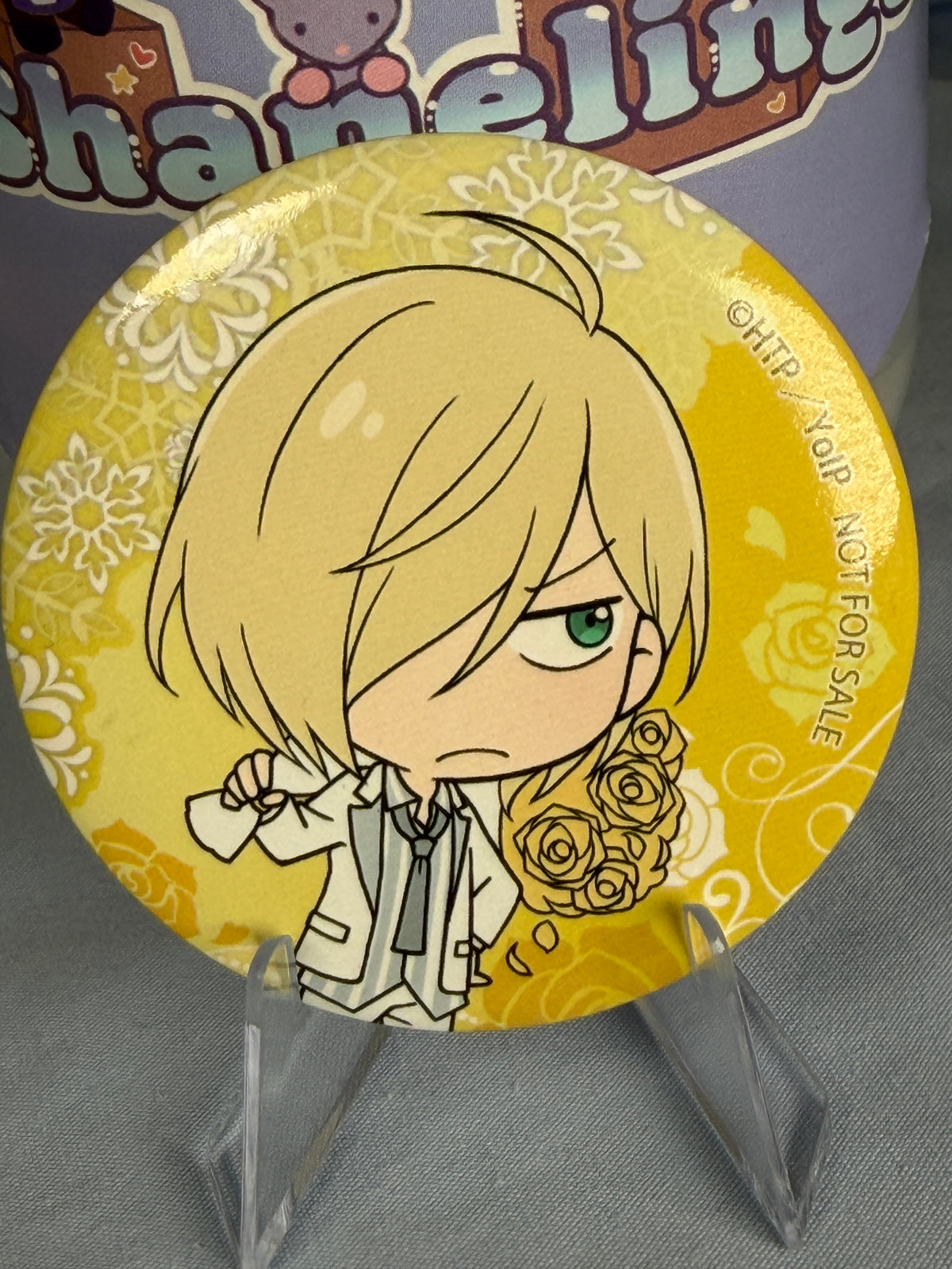 Yuri Plisetsky Bouquet Can Badge Pin Yuri On Ice FamilyMart