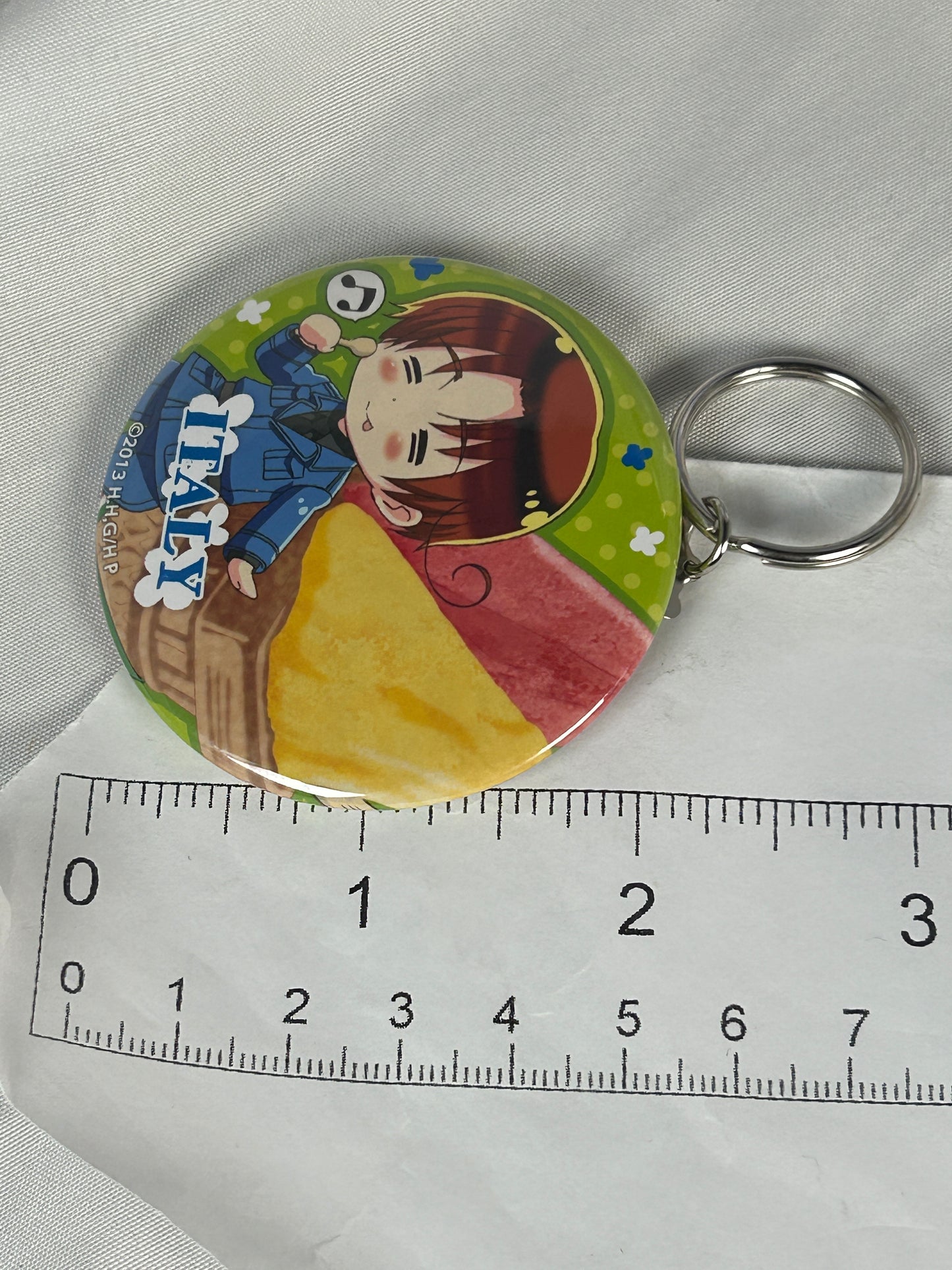 Italy Button Badge Hetalia The Beautiful World 2013