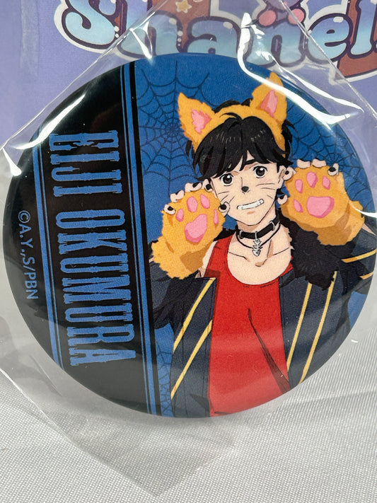 Eiji Okumura Cat Neko Halloween Ver Can Badge Banana Fish 2020 arma bianca