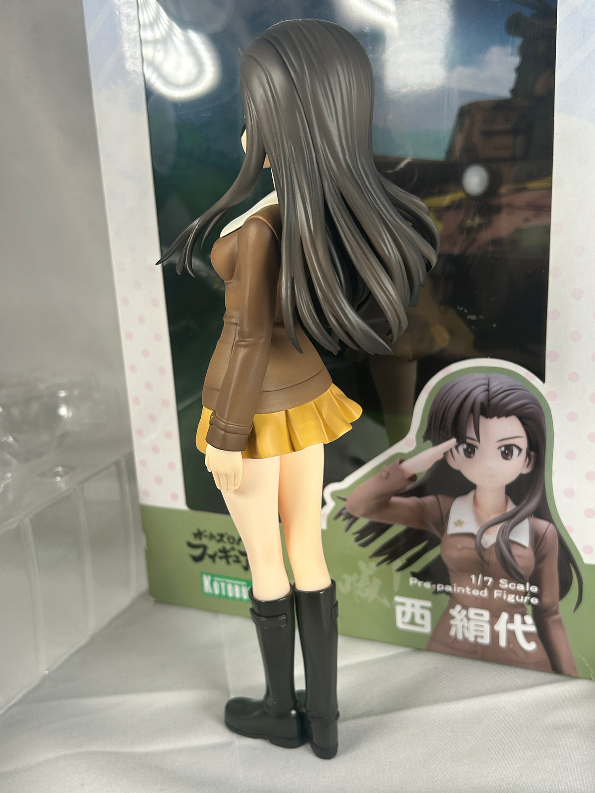 Kinuyo Nishi 1/7 Scale PVC Painted Figure Kotobukiya Girls Und Panzer movie