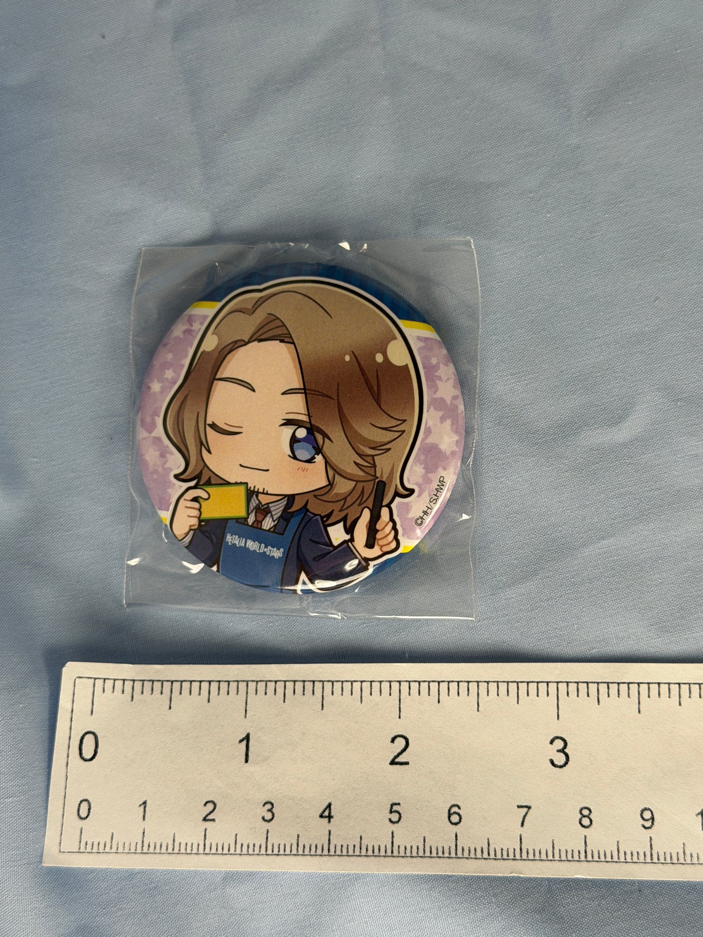 France Can Badge Hetalia World Stars x Village Vanguard Collaboration