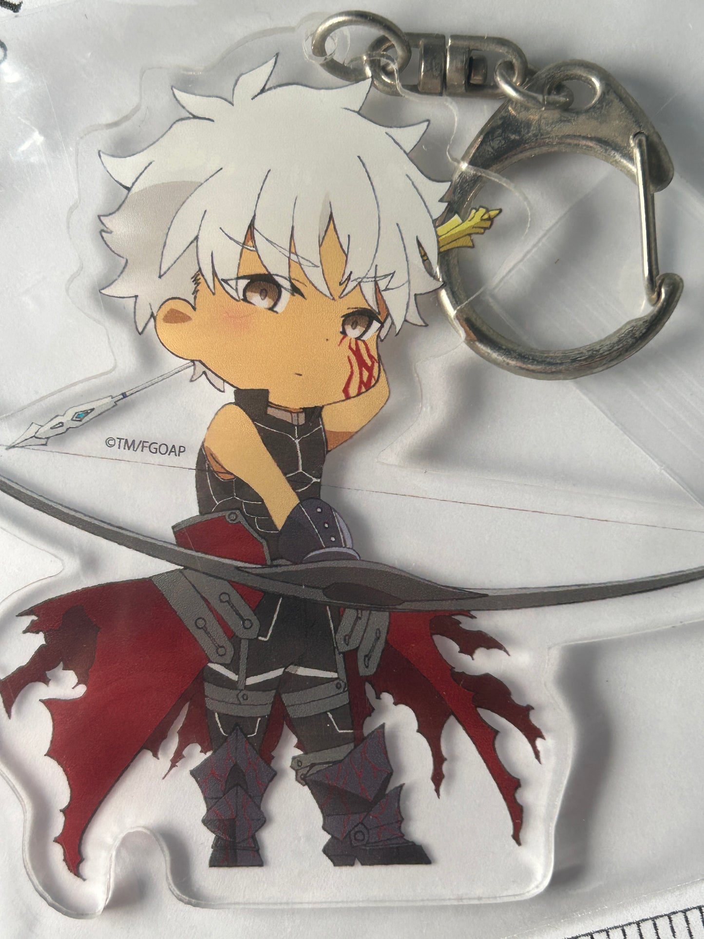 Emiya Archer Acrylic Keychain Fate Grand Order First Order
