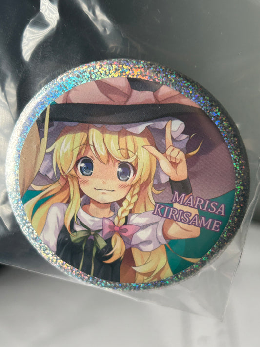 Marisa Kirisame Licensed Can Badge Touhou Project