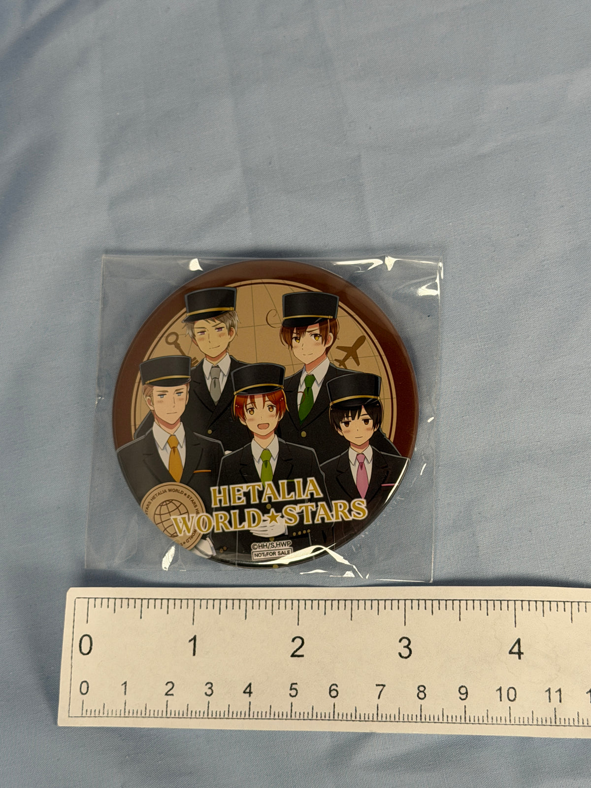 Hetalia World Stars Badge Sunshine City Prince Hotel Collaboration