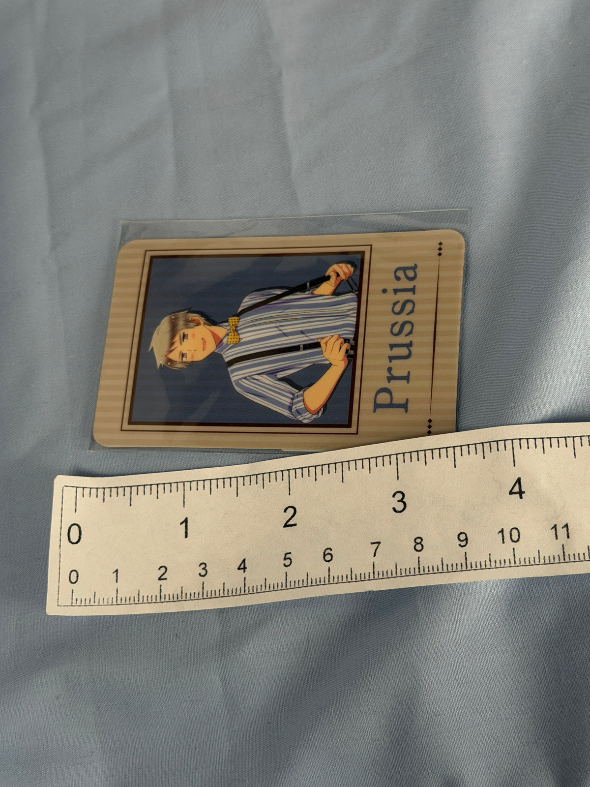 Prussia Suspenders Style Trading Card Hetalia World Stars WEB Lottery Bonus
