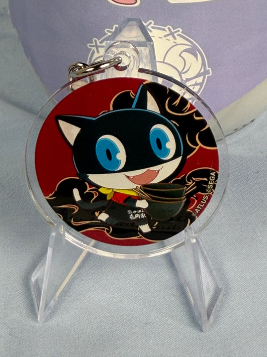 Morgana Ramen Acrylic Keychain Persona 5 Royal Ichikakuya Collaboration