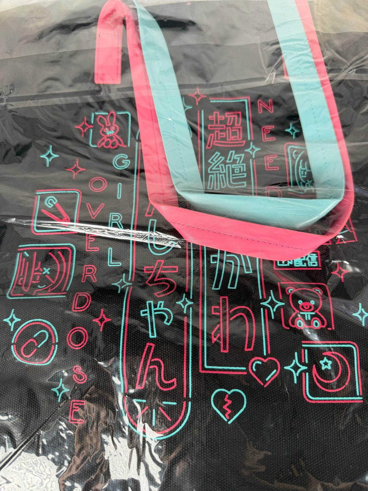 KAngel NEON Cutest Tote Bag Needy Streamer Overload