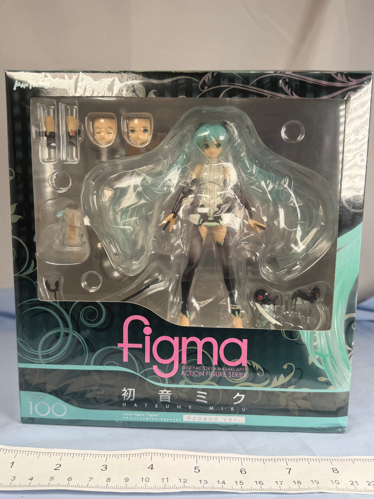 Hatsune Miku Append Ver figma Figure 100 Vocaloid GoodsmileCompany 2011