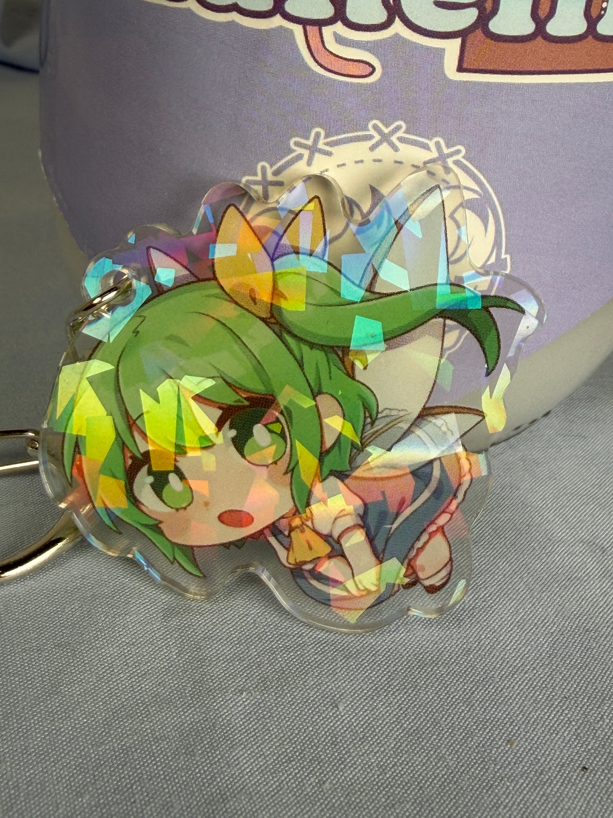 Daiyousei Holographic Acrylic Keychain Touhou Project Ringoen Illustration