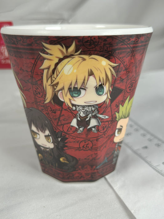 Fate Apocrypha Red Servants Cast Plastic Cup