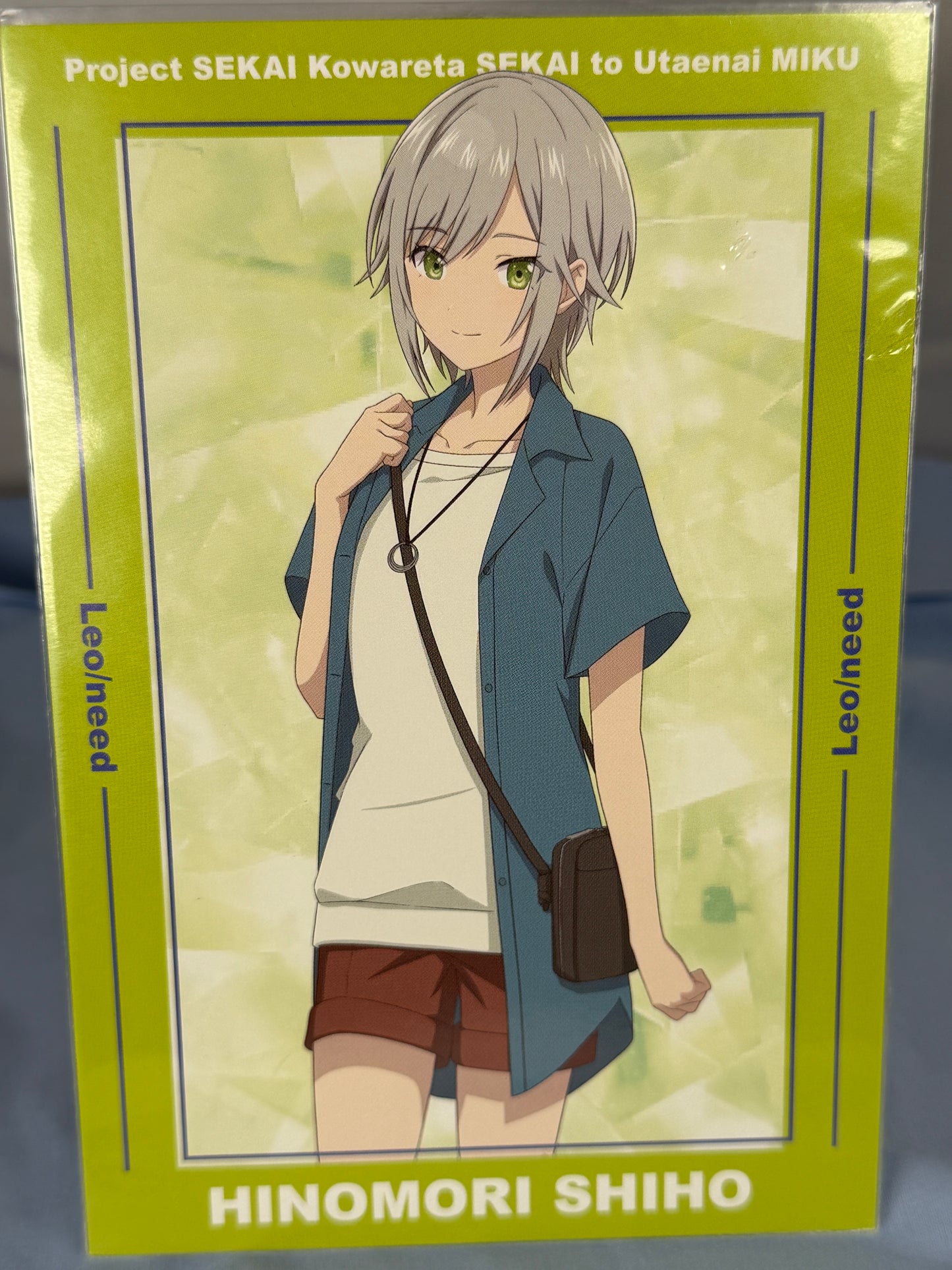 Hinomori Shiho Project Sekai Movie Bonus Postcard