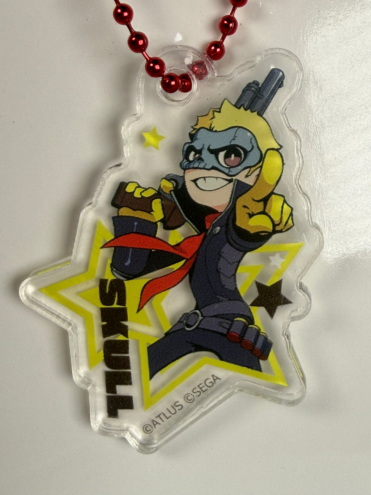 Ryuji Sakamoto Skull Acrylic Keychain Persona 5 Tactica