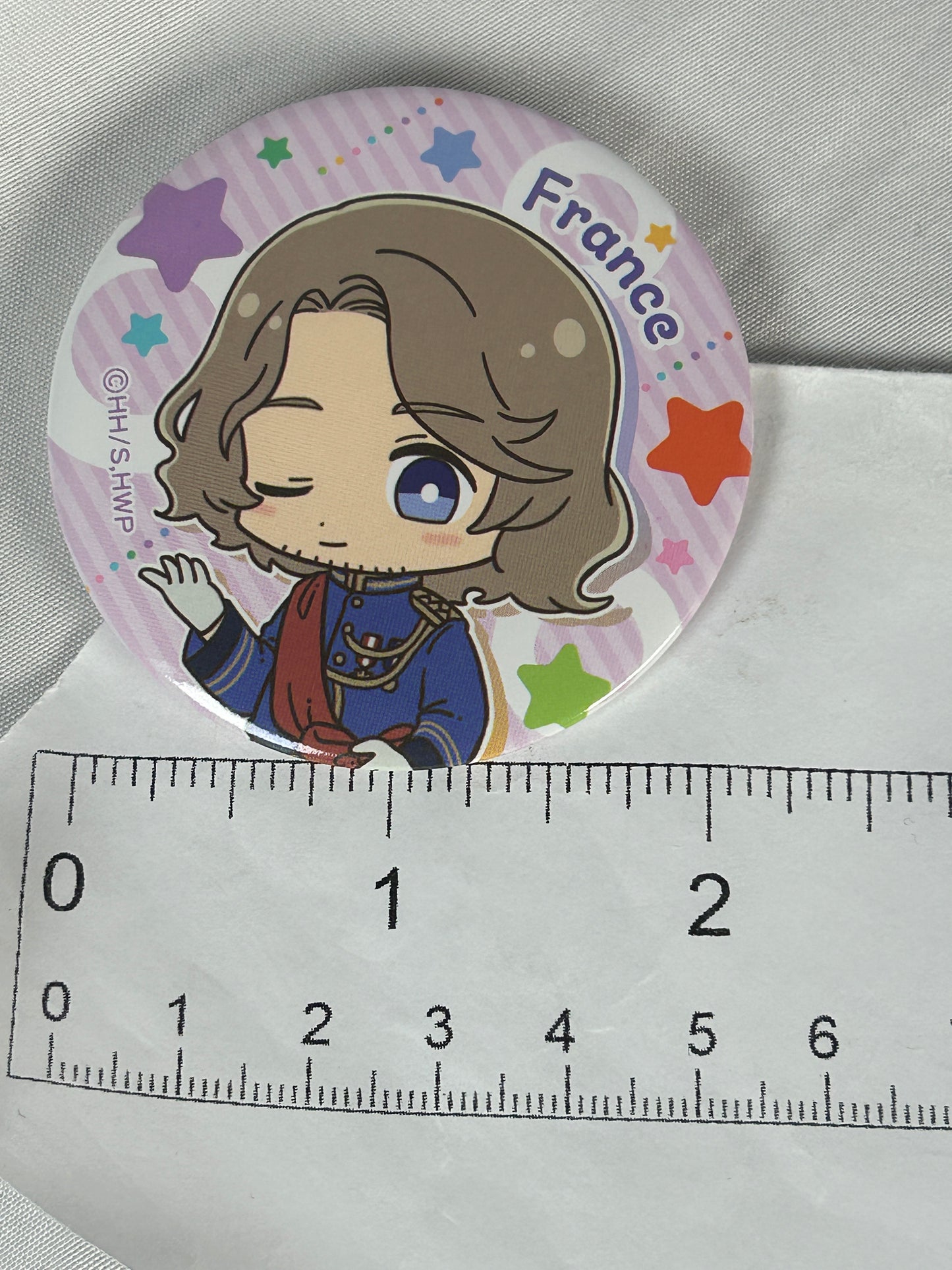 France Trading Button Badge Hetalia World Stars x Seria