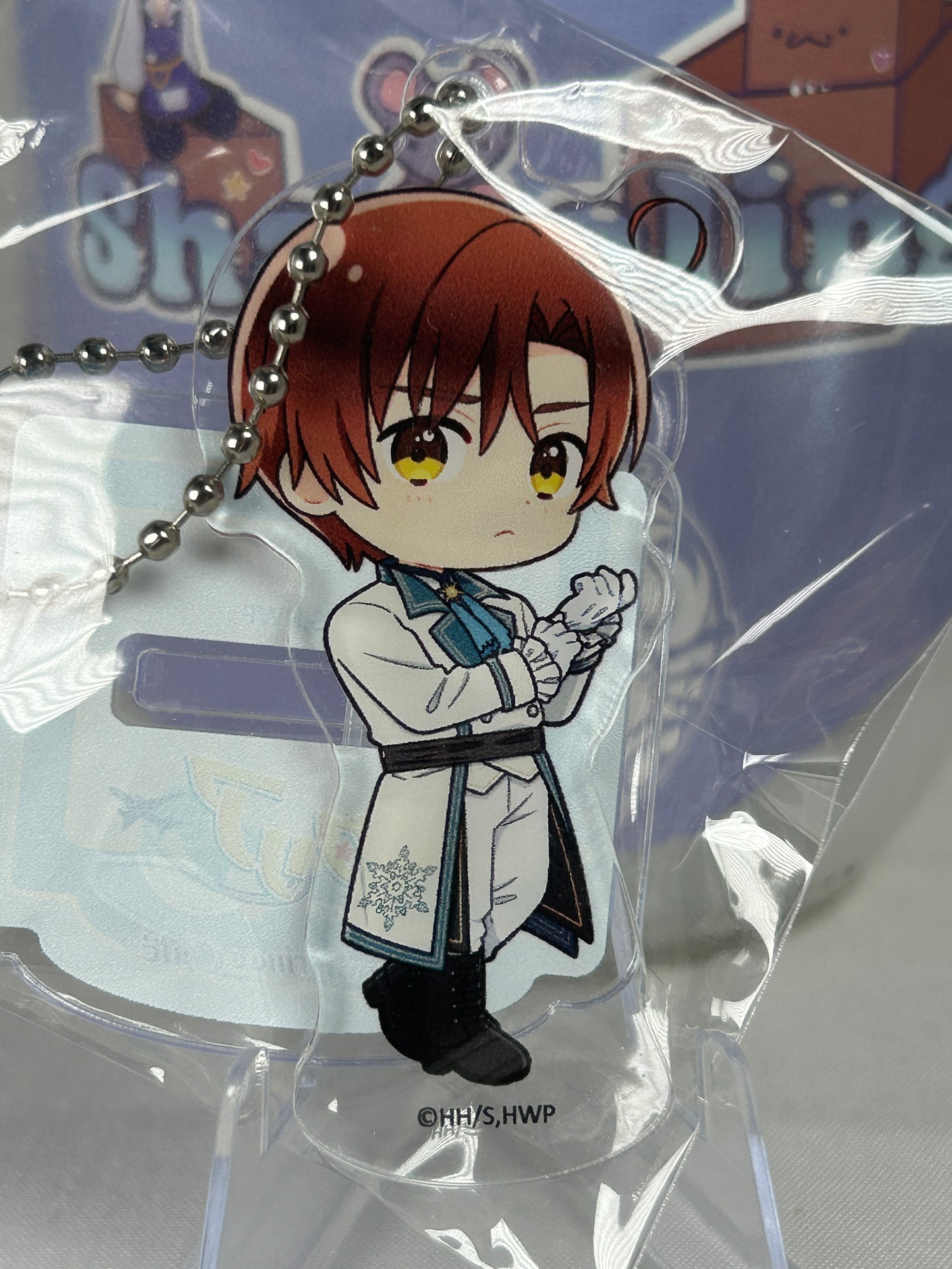 Italy Romano Snow Prince Café Mini Acrylic Stand Hetalia World Stars Amo Café