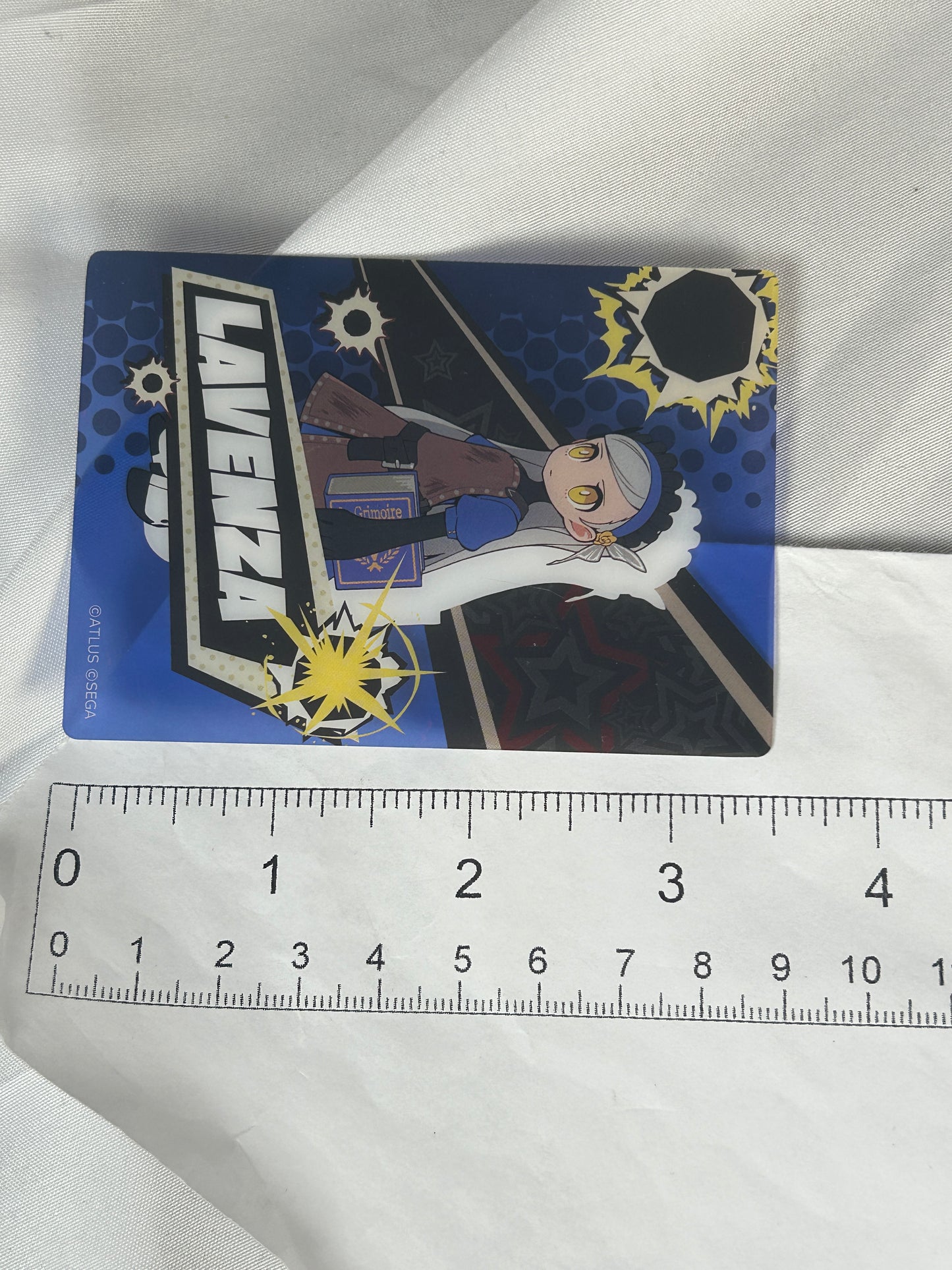 Lavenza Character Card Persona 5 Tactica