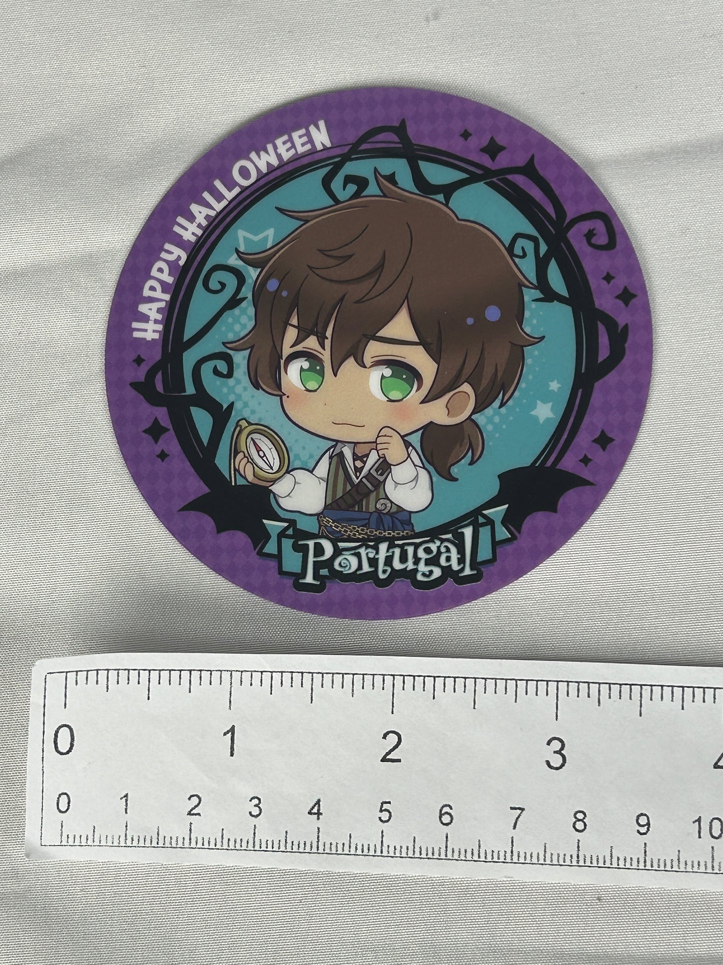 Portugal Halloween Party Plastic Coaster Hetalia World Stars