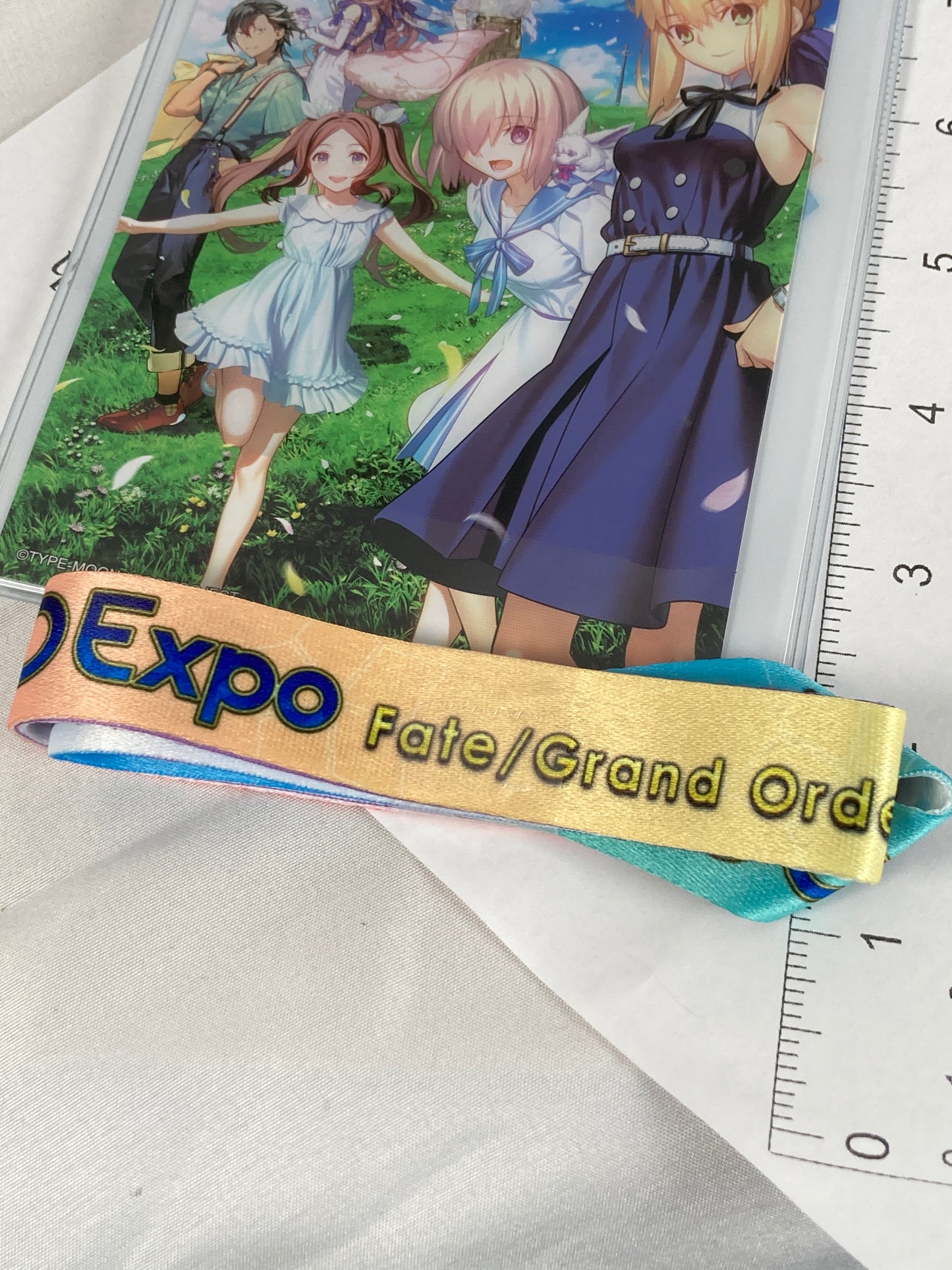 Fate Grand Order 9th Anniversary Lanyard and Pass