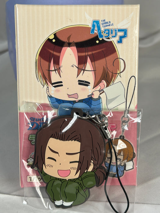 China ViVimus Rubber Keychain Hetalia The World Twinkle Deen Movic 2015