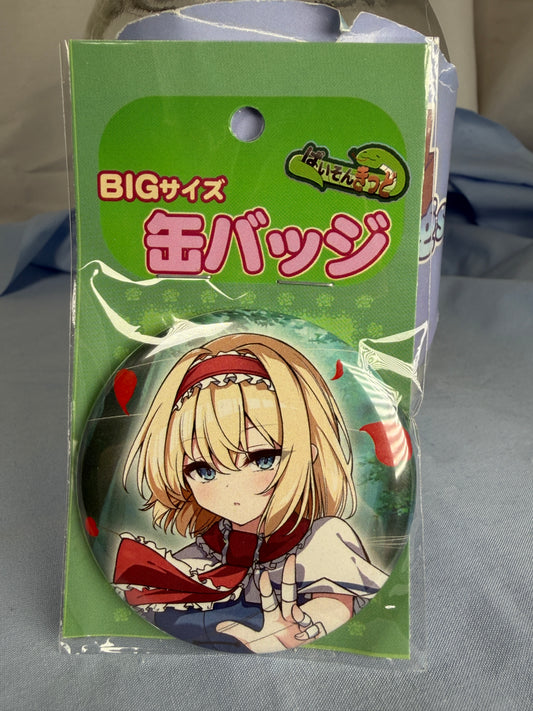 Alice Margatroid Can Badge Pin Touhou Project Python Kid Illustration