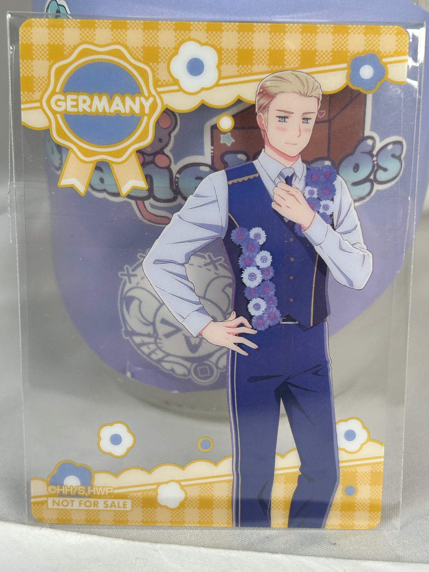 Germany Flower Parade Ver. Transparent Card Hetalia World Stars Medicos