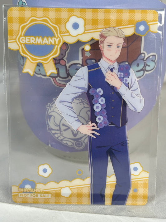Germany Flower Parade Ver. Transparent Card Hetalia World Stars Medicos