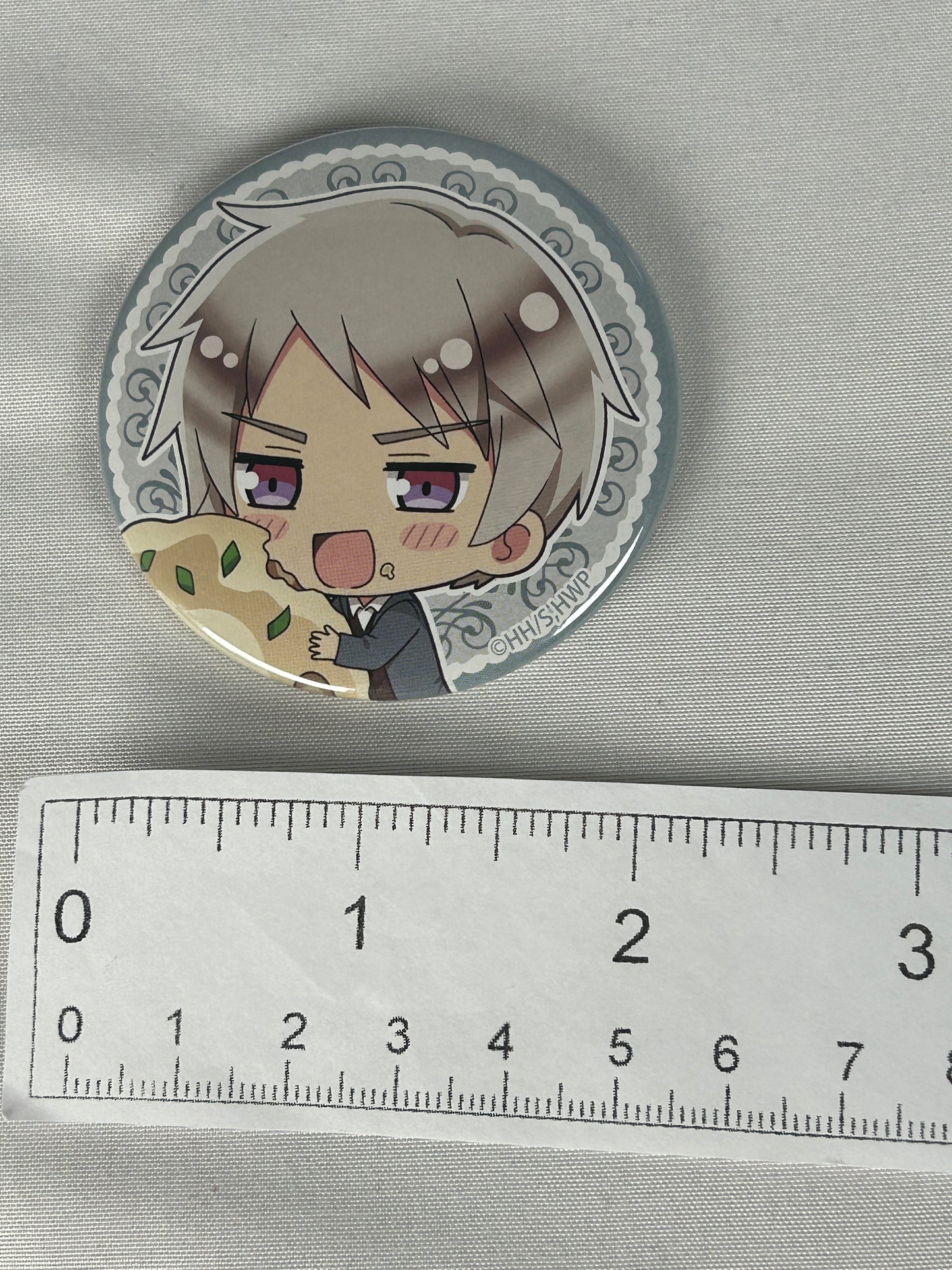 Prussia yummy! Button Can Badge Hetalia World Stars Vol 2