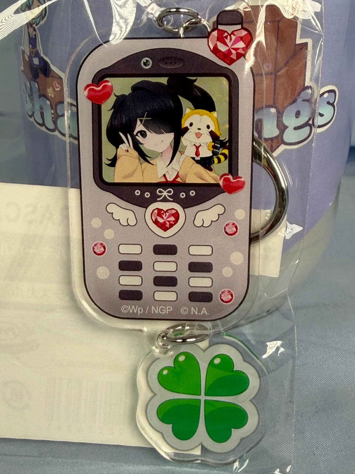 Ame-chan Heisei School Uniform Phone Acrylic Keychain Needy Streamer Overload