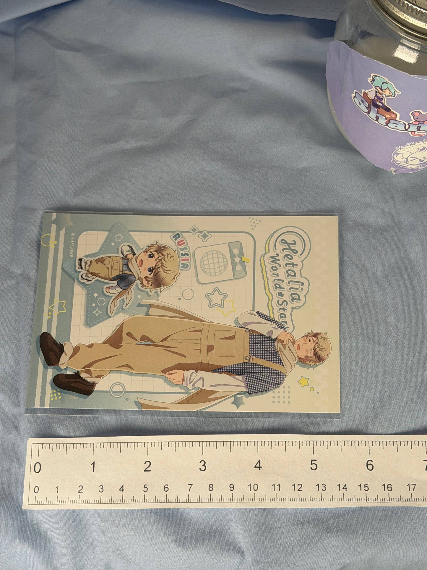 Russia Postcard Hetalia World Stars Round 1 Collab
