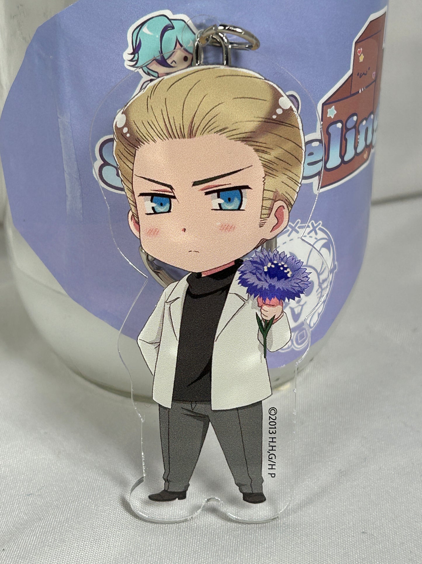 Germany Ludwig Acrylic Keychain Hetalia 2013