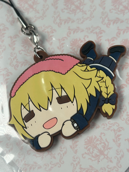 Jeanne d'Arc Rubber Keychain Ichiban Kuji Fate Apocrypha Part 2