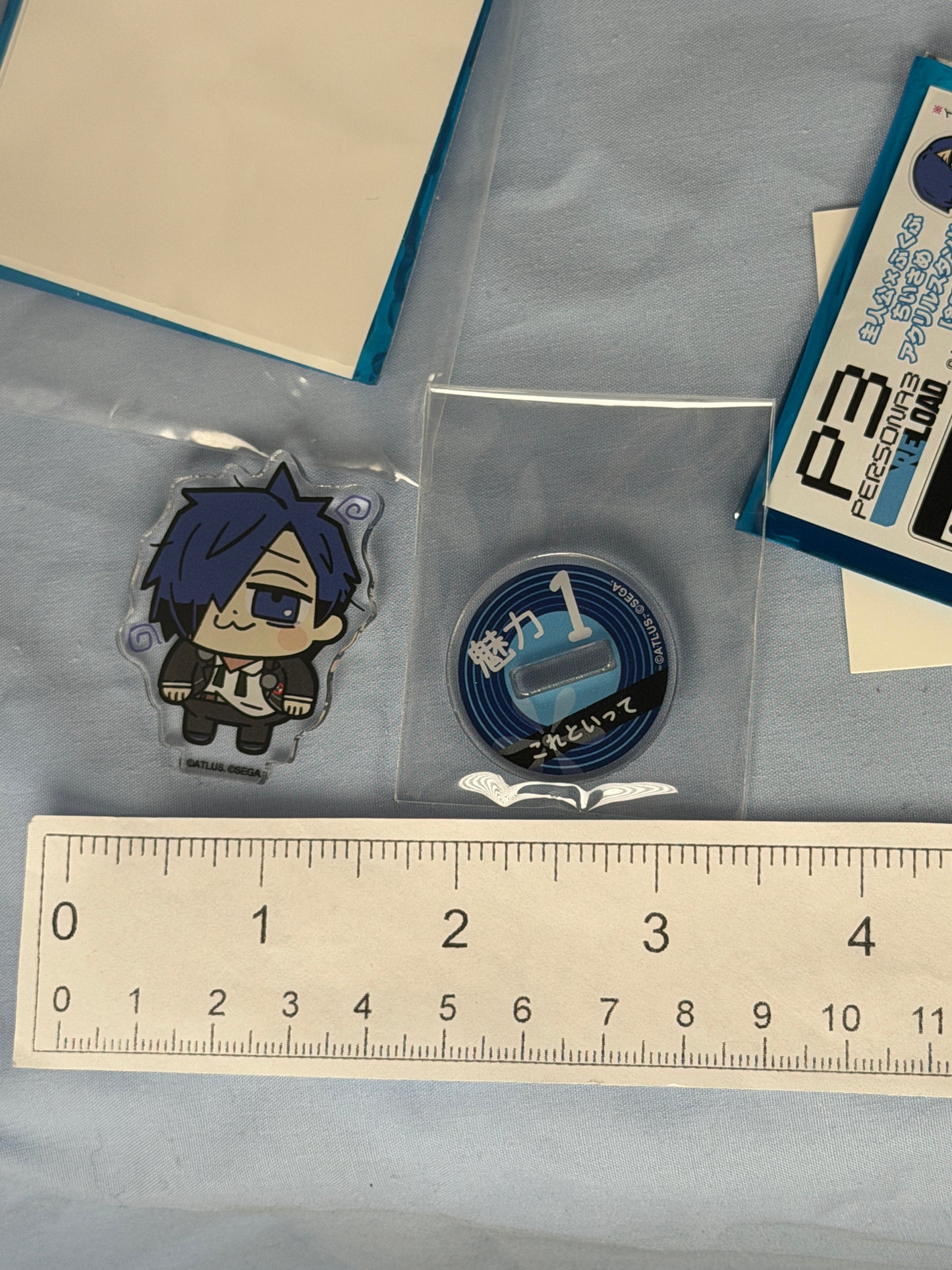 Makoto Yuki Charm 1 Acrylic Stand Persona 3 Reload X Bkub