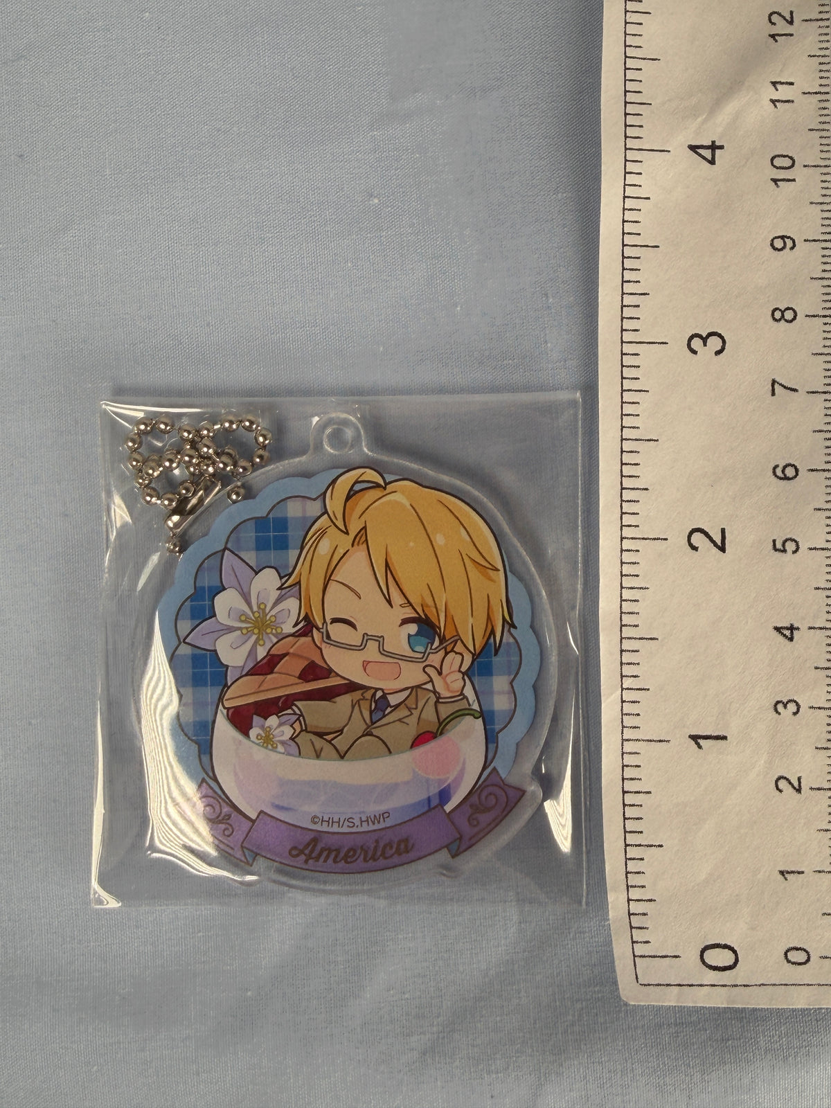 America Chapon! Acrylic Keychain Hetalia World Stars