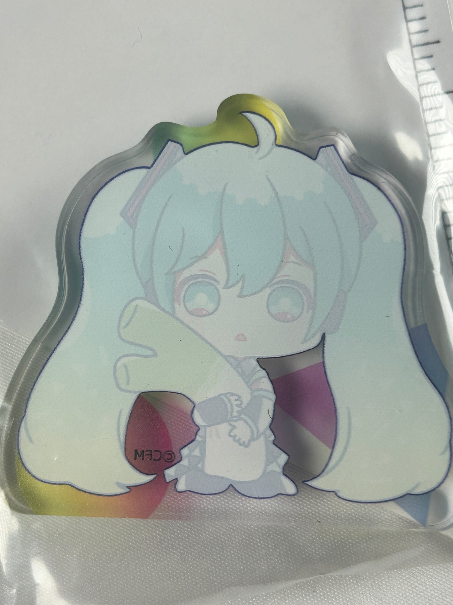 Hastune Miku Acrylic Plate MIKUMIKU FRIENDS Vocaloid