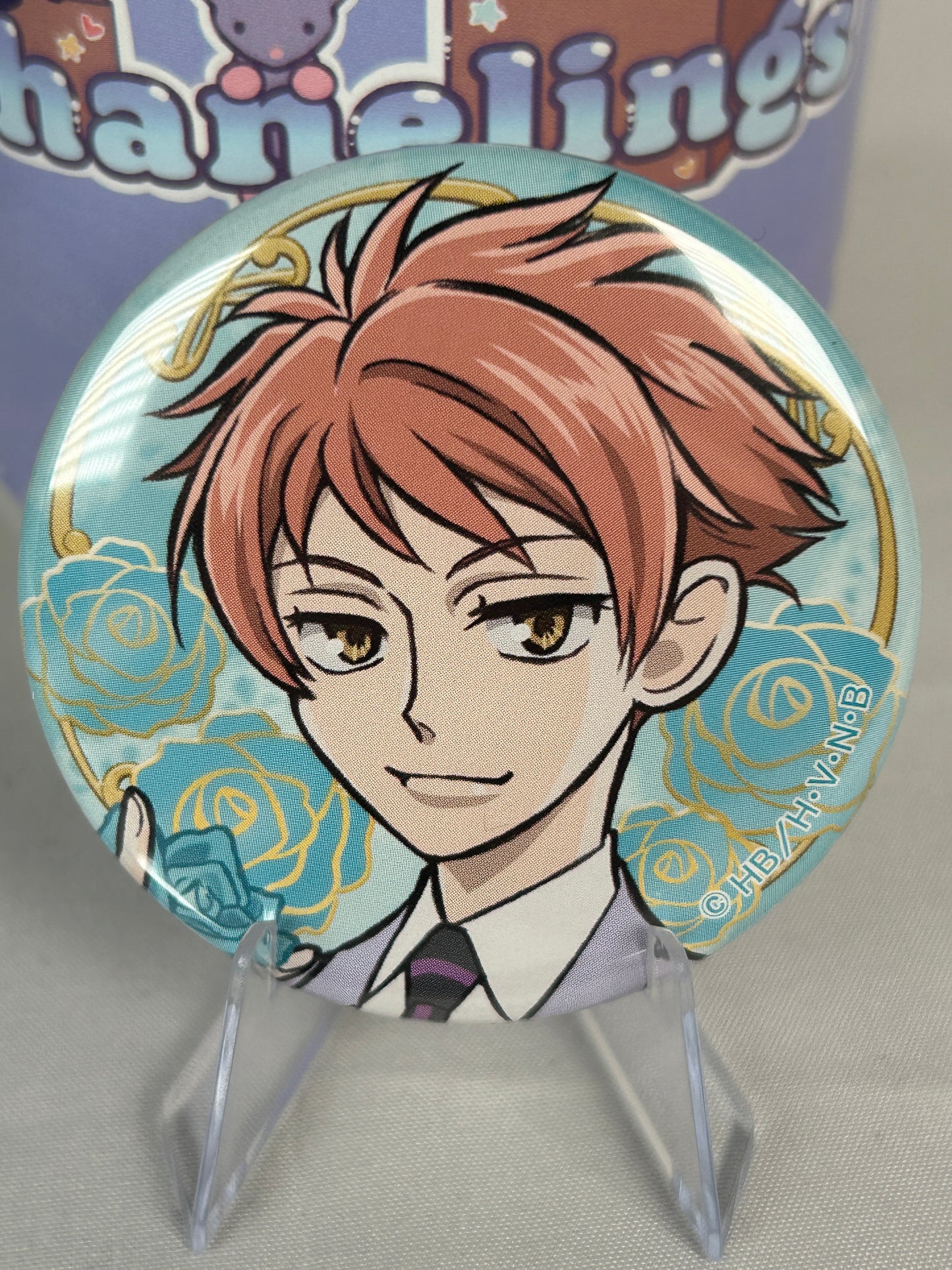 Hitachiin Hikaru Badge Button Ouran Highschool Host Club 20th Anniversary