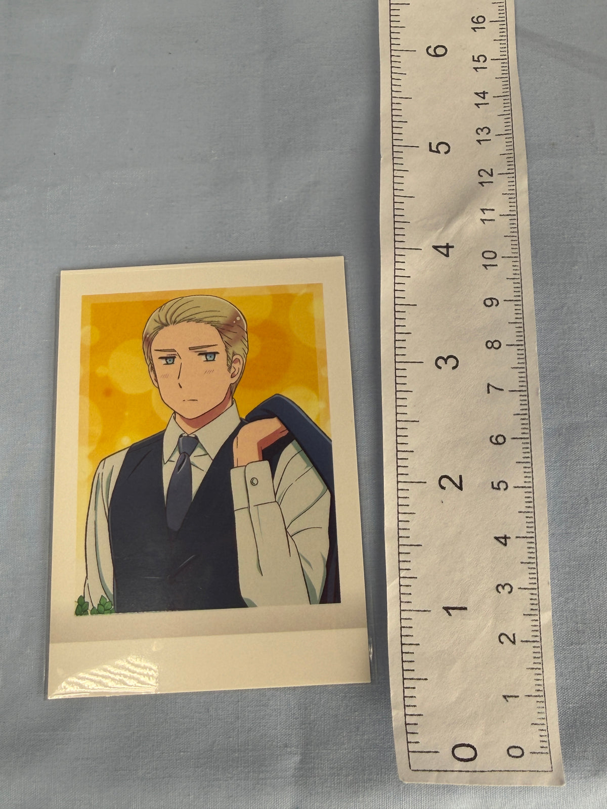 Germany Coat Off Photocard Hetalia World Stars Movic