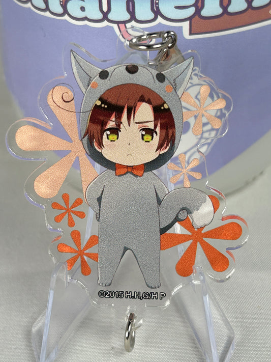 Italy Romano Kigurumi Acrylic Keychain Hetalia The World Twinkle 2017