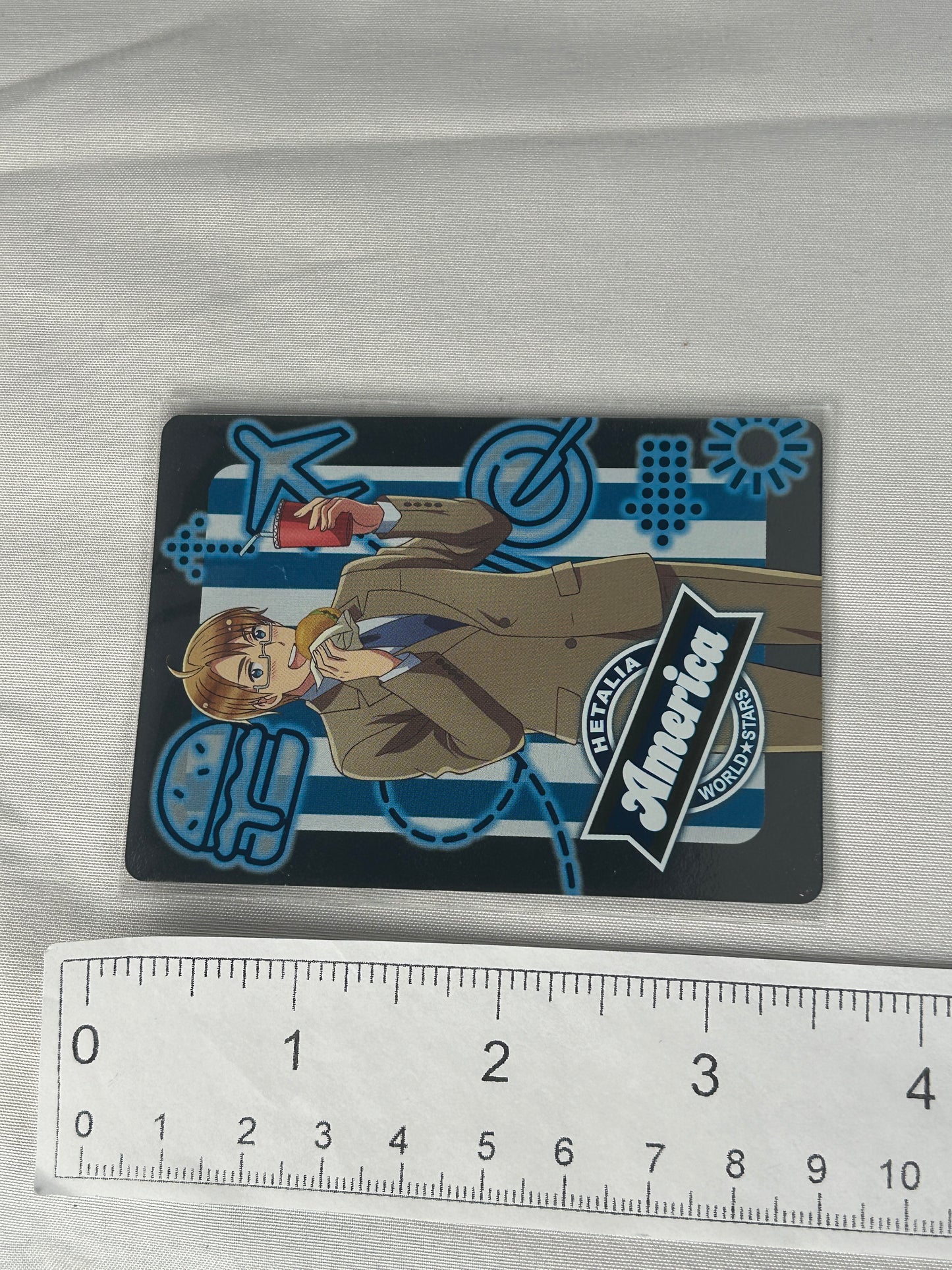 America Burger Neon Collection Card Hetalia World Stars