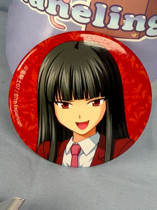 Lucifer Official Illustration Can Badge Pin Umineko When They Cry