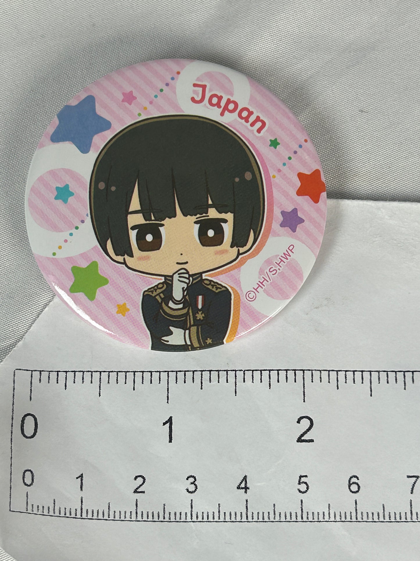 Japan Trading Button Badge Hetalia World Stars x Seria