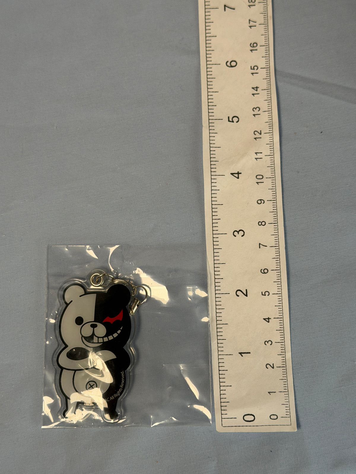 Monokuma Gel Plastic Keychain Danganronpa Trigger Happy Havoc Kotobukiya