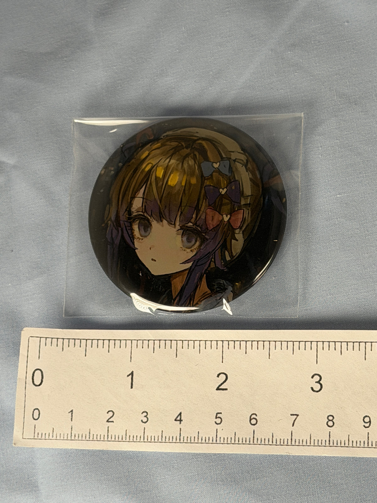 Ame-chan Button Badge Pin Needy Streamer Overload Nidiga Exhibition 4