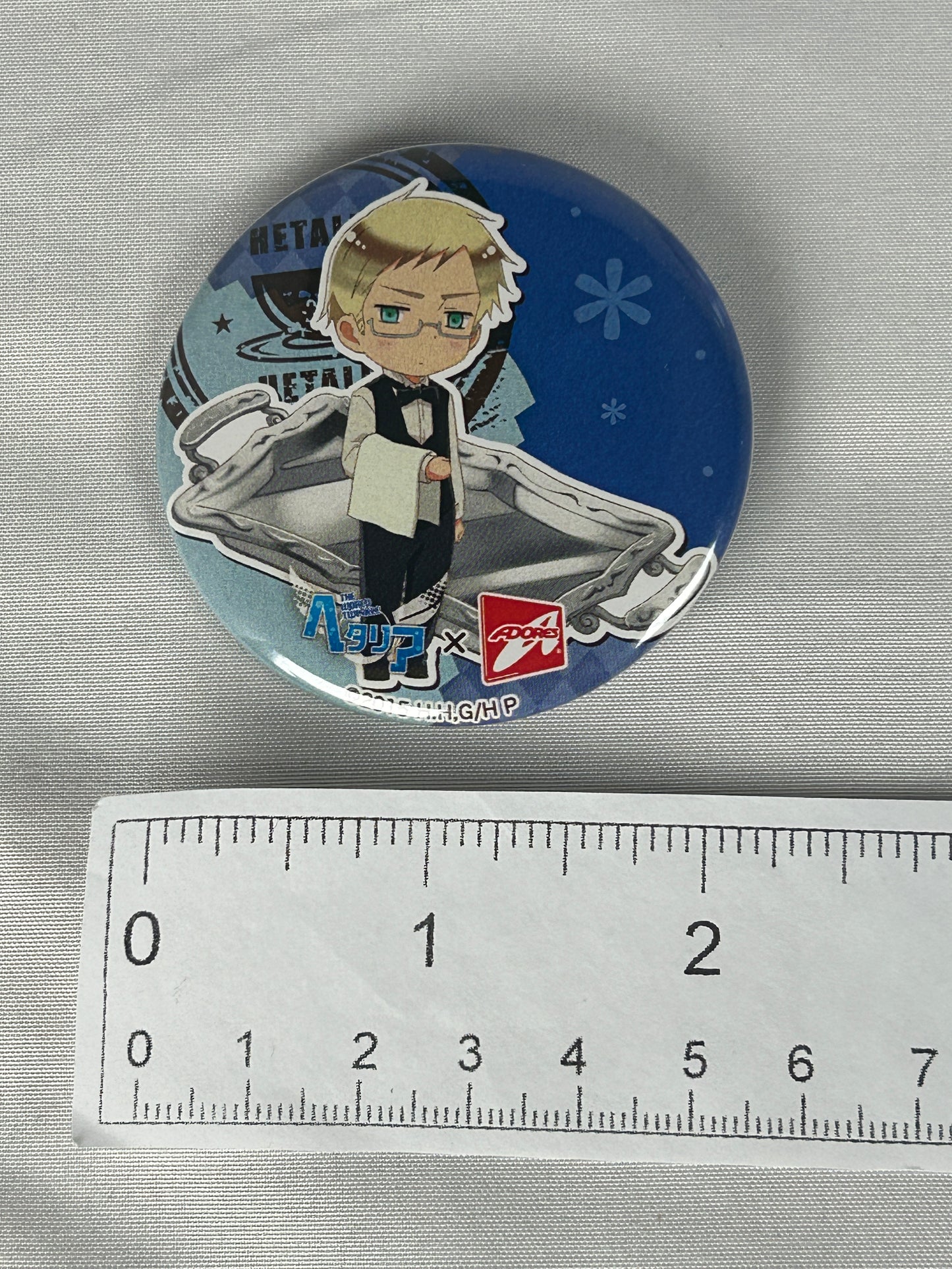 Sweden Button Can Badge Hetalia The World Twinkle x Adores 2015