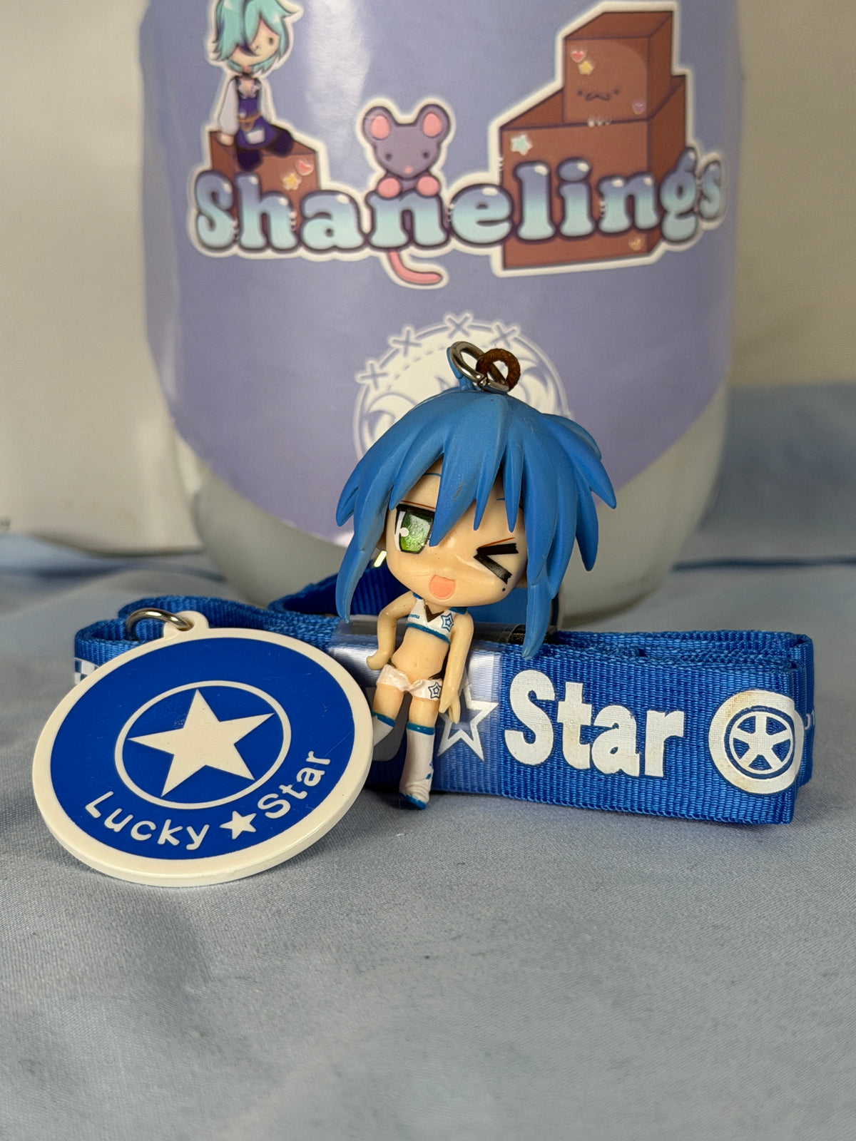 Izumi Konata Keychain Figure Set Lucky Star Grand Prix Ichiban Kuji F Prize